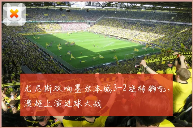 尤尼斯双响墨尔本城3-2逆转狮吼，澳超上演进球大战